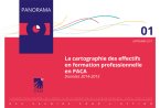 La cartographie des effectifs en formation professionnelle en PACA