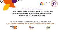 Quelle présence des publics en situation de handicap dans les dispositifs de formation professionnelle financés par le Conseil régional<small class="fine d-inline"> </small>?