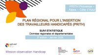 PRITH - Suivi statitique - Données régionales et départementales