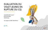 Évaluation du volet jeunes en rupture du CEJ