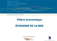 Filière économique : Économie de la mer