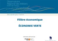 Filière économique : Économie verte 