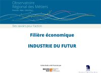 Filière économique : Industrie du futur