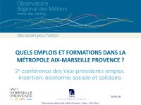 Quels emplois et formations dans la métropole Aix-Marseille Provence<small class="fine d-inline"> </small>?