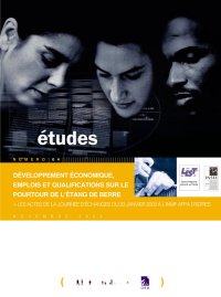 Développement économique, emplois et qualifications sur le pourtour de l'Étang de Berre