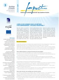 L'emploi des hommes dans les métiers de l'accompagnement : un enjeu prioritaire<small class="fine d-inline"> </small>?