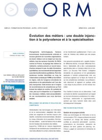 Évolution des métiers : la double injonction à la polyvalence et à la spécialisation