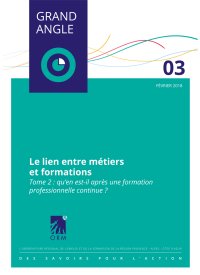 Le lien entre métiers et formations (Tome 2)