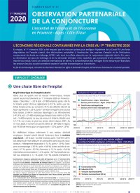 Communiqué n° 41 : L'économie régionale contaminée par la crise au 1<sup class="typo_exposants">er</sup> trimestre 2020