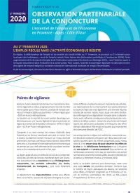 Au 2<sup class="typo_exposants">e</sup> trimestre 2020, l'emploi recule mais l'activité économique résiste