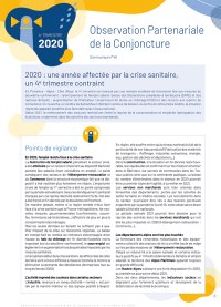 2020 : une année affectée par la crise sanitaire, un 4<sup class="typo_exposants">e</sup> trimestre contraint 