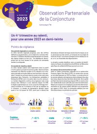 Un 4<sup class="typo_exposants">e</sup> trimestre au ralenti, pour une année 2023 en demi-teinte