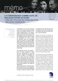 La connaissance comme outil de dialogue entre acteurs