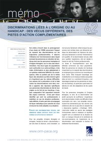Discriminations liées à l'origine ou au handicap : des vécus différents, des pistes d'action complémentaires