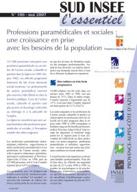 Professions paramédicales et sociales : une croissance en prise avec les besoins de la population