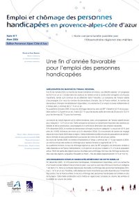 Une fin d'année favorable pour l'emploi des personnes handicapées