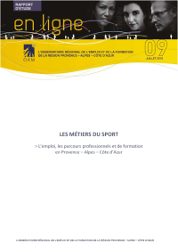 Les secteurs de l'animation et du sport en PACA : quels métiers, quelles formations<small class="fine d-inline"> </small>?