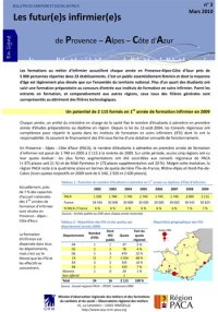 Les future(s) infirmier(e)s de Provence – Alpes – Côte d'Azur