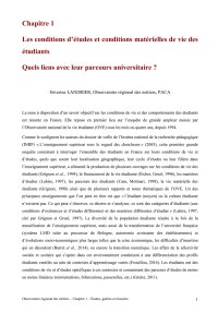 Études, galères et réussites