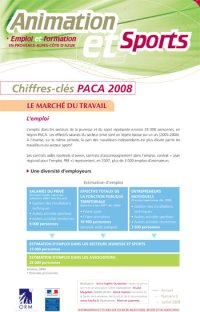 Chiffres-clés PACA 2008