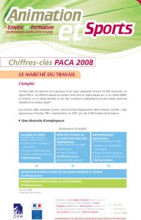 Chiffres-clés PACA 2008