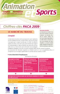 Chiffres-clés PACA 2009