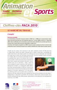 Chiffres-clés PACA 2010